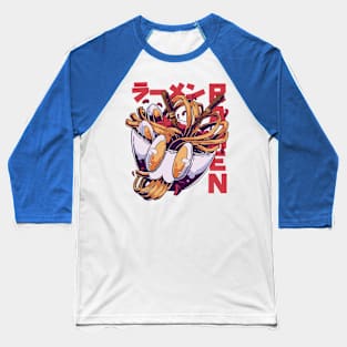 Anime Ramen T S H Baseball T-Shirt